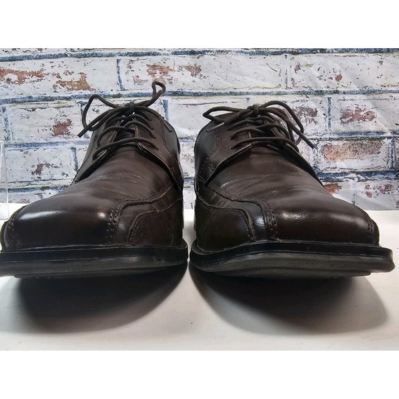 Dockers Vintage‎ Mens Garfield Business Dress Oxford Shoe Brown Size 10.5 - Picture 3 of 10